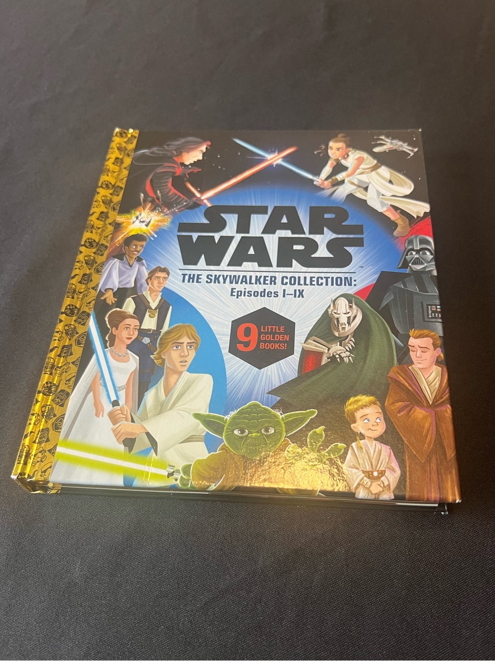Star Wars The Skywalker Collection Episodes I-IX Hardcover Little Golden Book
